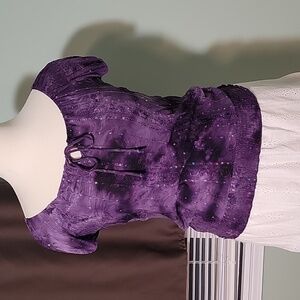 Dress Barn Boho Style Sequin Top